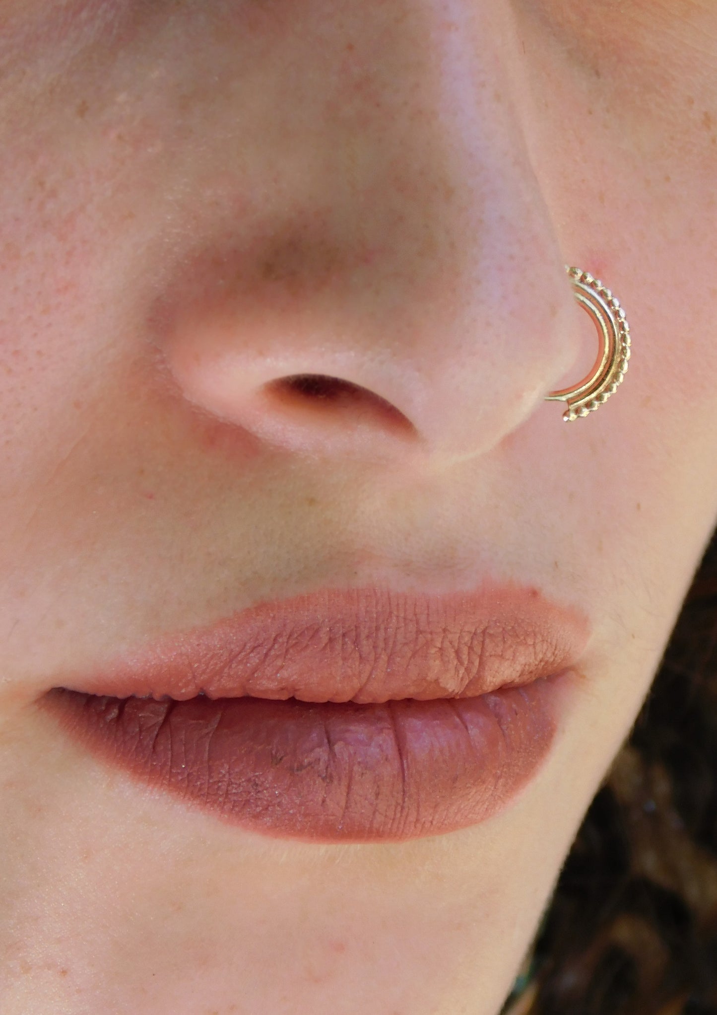 Aztec nose ring