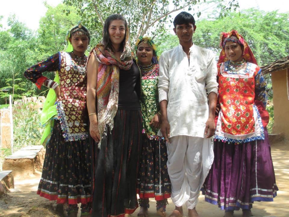 טבעת באף מזהב אדום