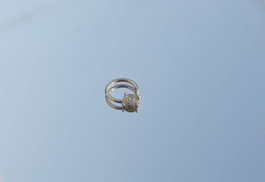 מחיצת כסף ספירלית