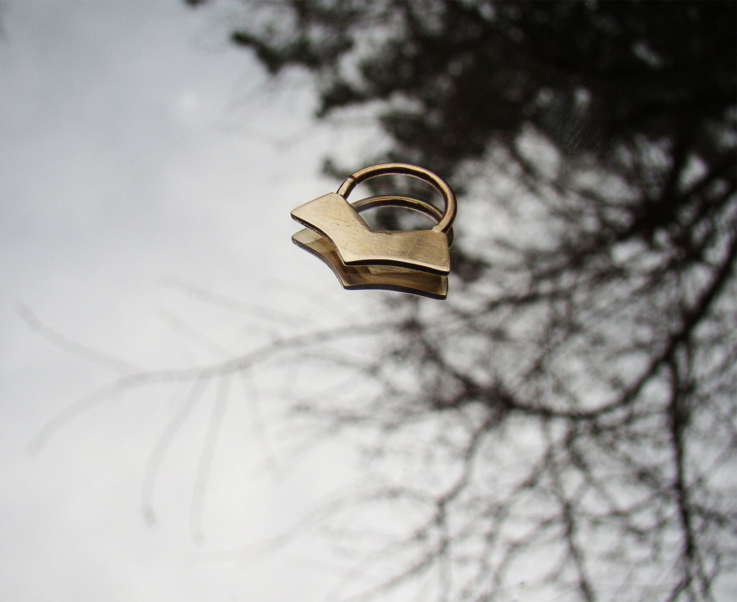Gold septum ring