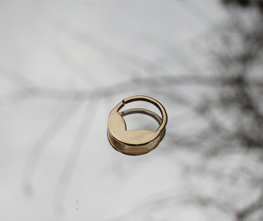 טבעת מחיצה זהב מלא