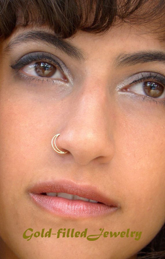 Gold filled tragus