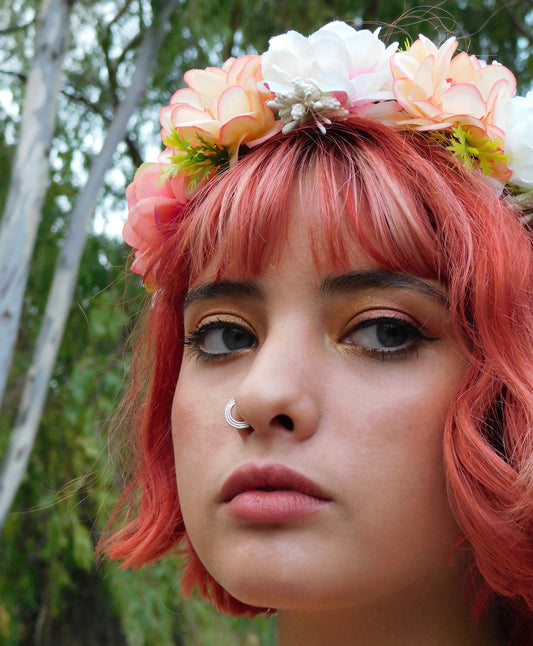 נזם חישוק כסף