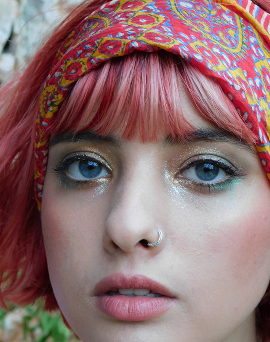 נזם כסף הודי