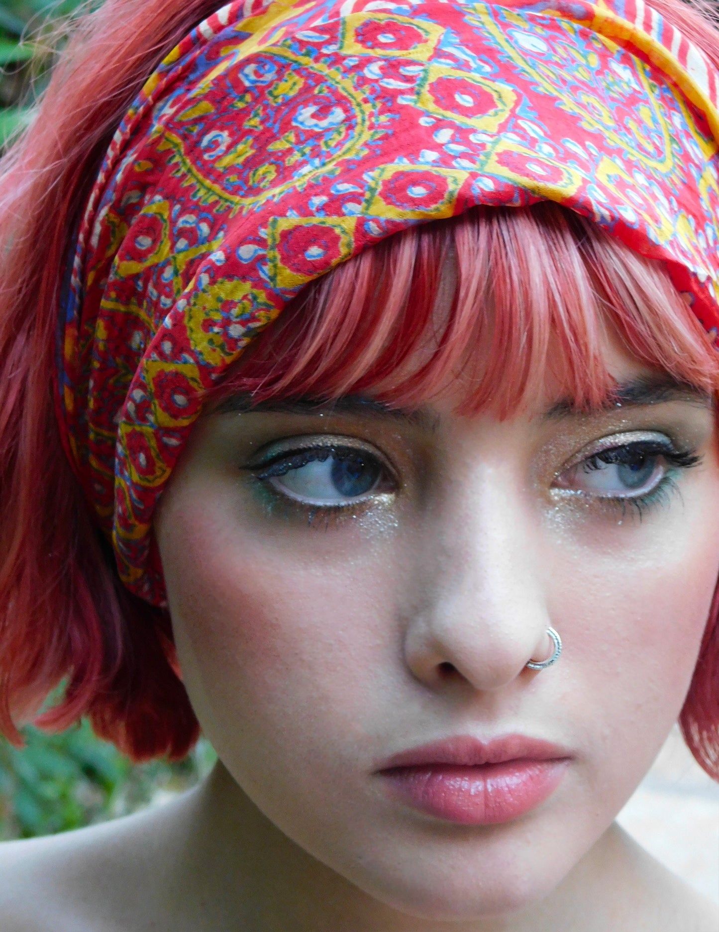 נזם כסף הודי