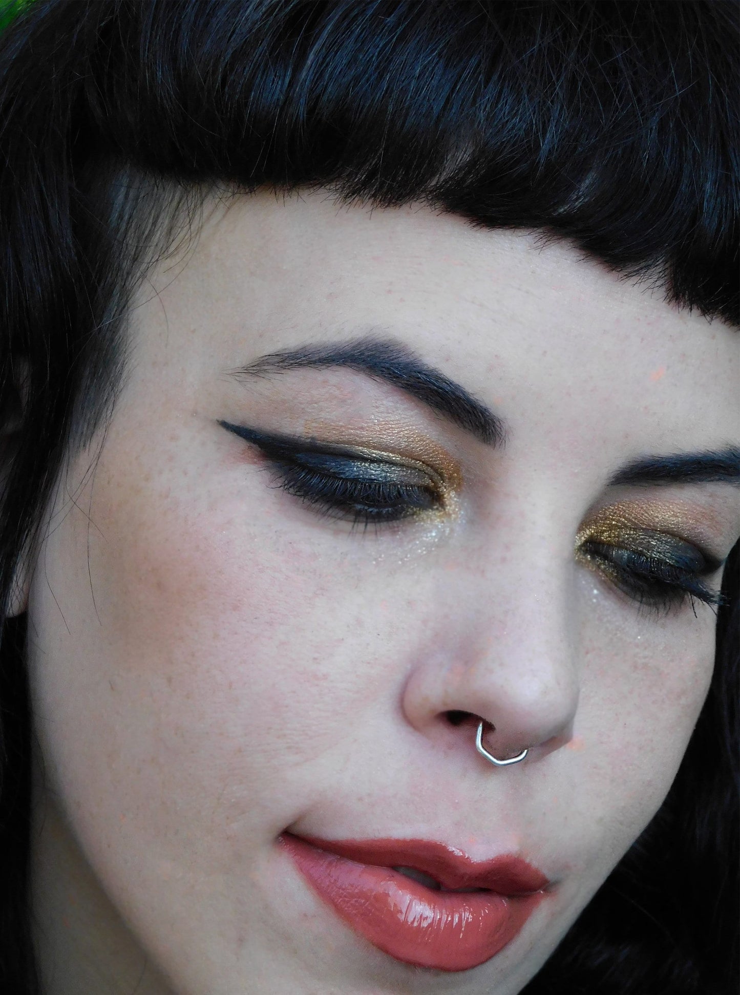 Geometric Septum ring