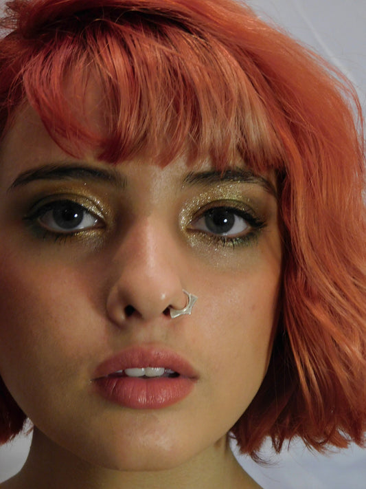 טבעת פירסינג מכסף, נזם גיאומטרי, טבעת סליל, טראגוס כסף, נזם, ספטום, סליל שבטי, טבעת עדינה, צריח, דיית