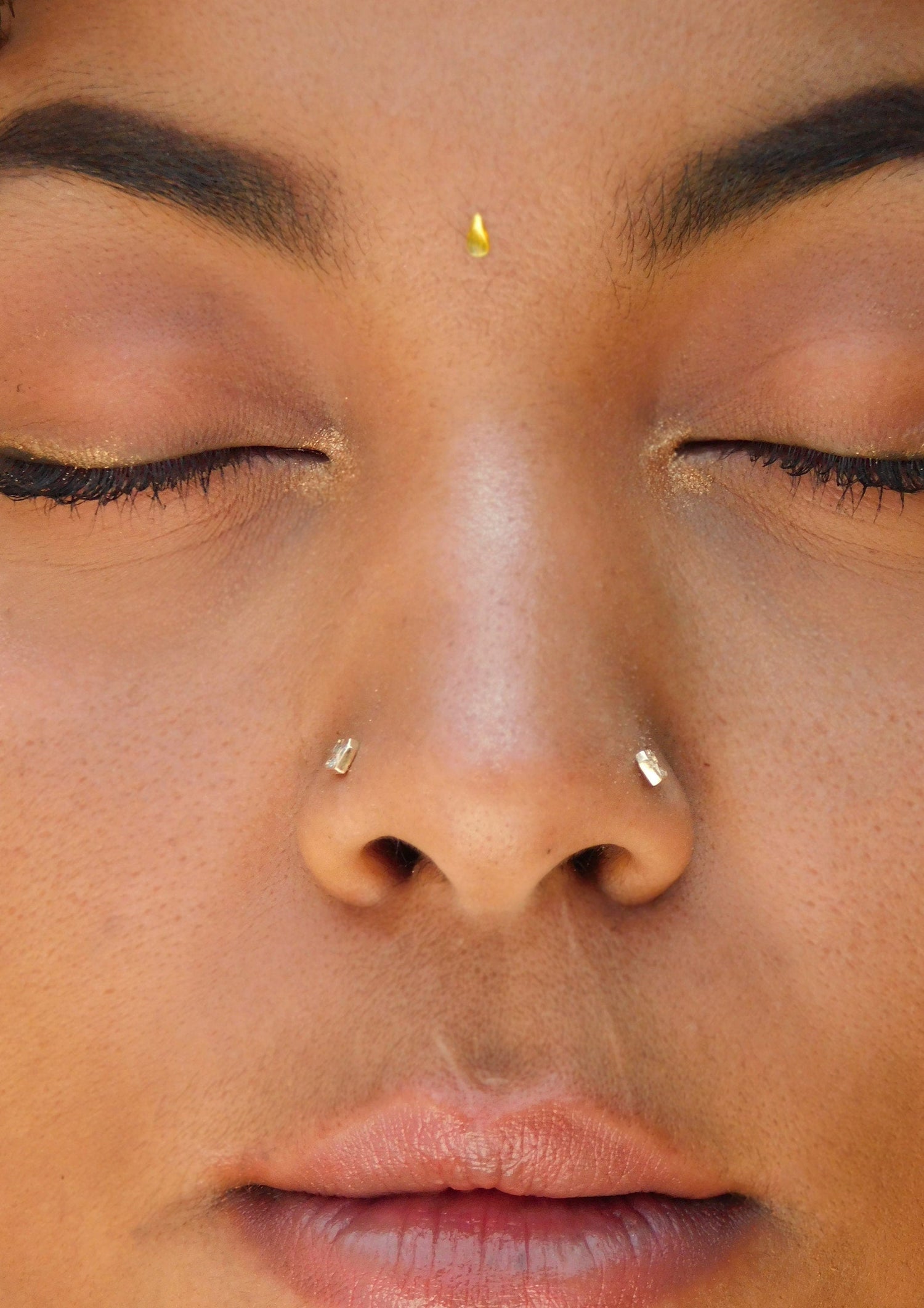 Gold Nose studs