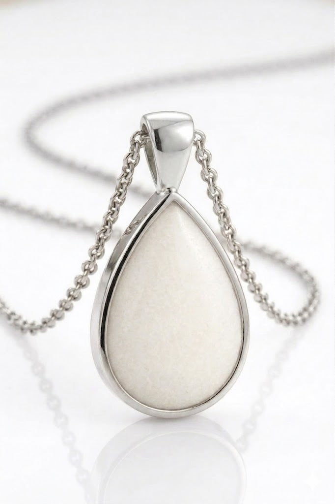 14K Gold Breast Milk drop Pendant