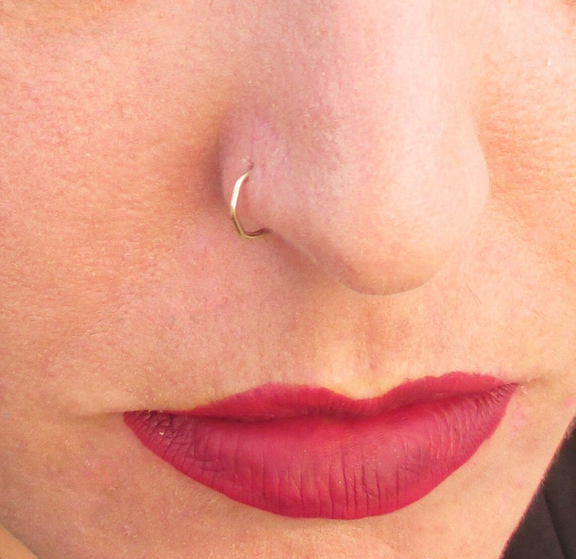 Geometric Silver septum