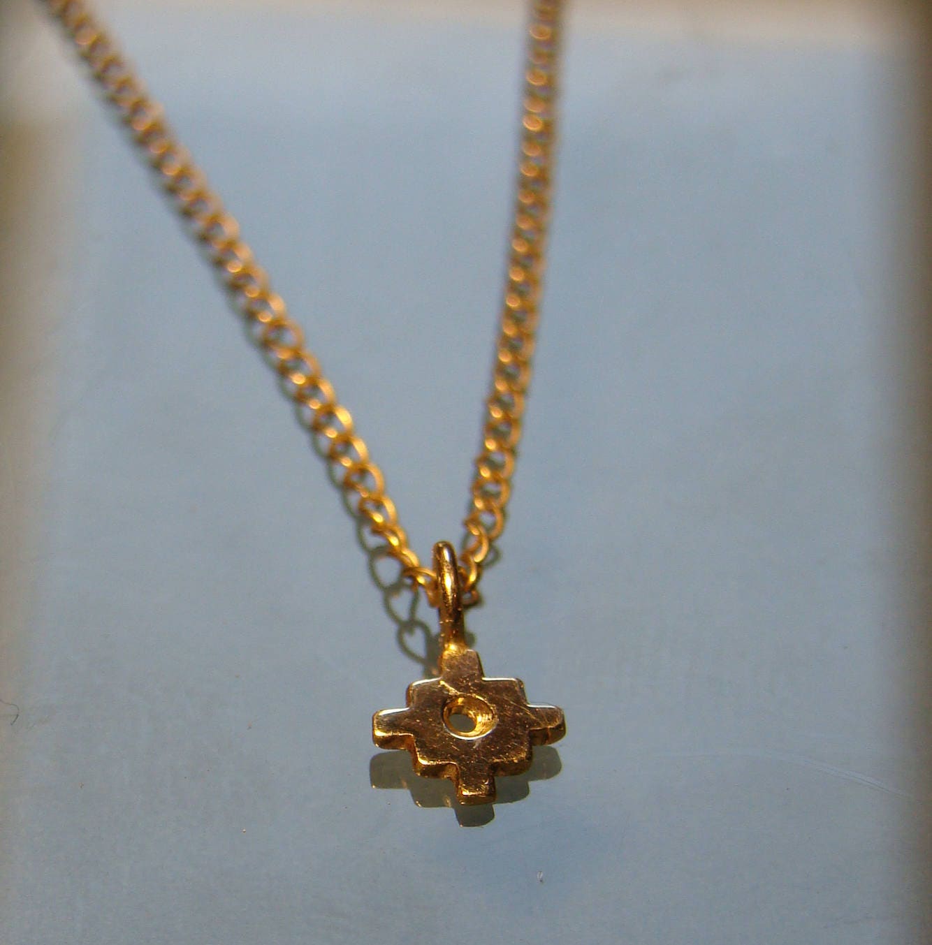 Chakana Gold pendant