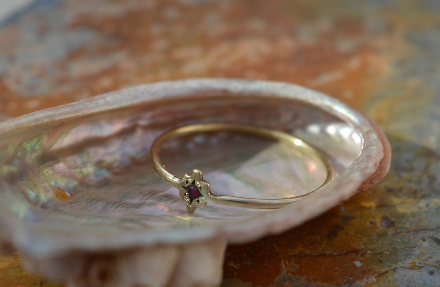 Ruby Gold Ring