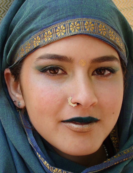 Nefertiti- tribal nose ring