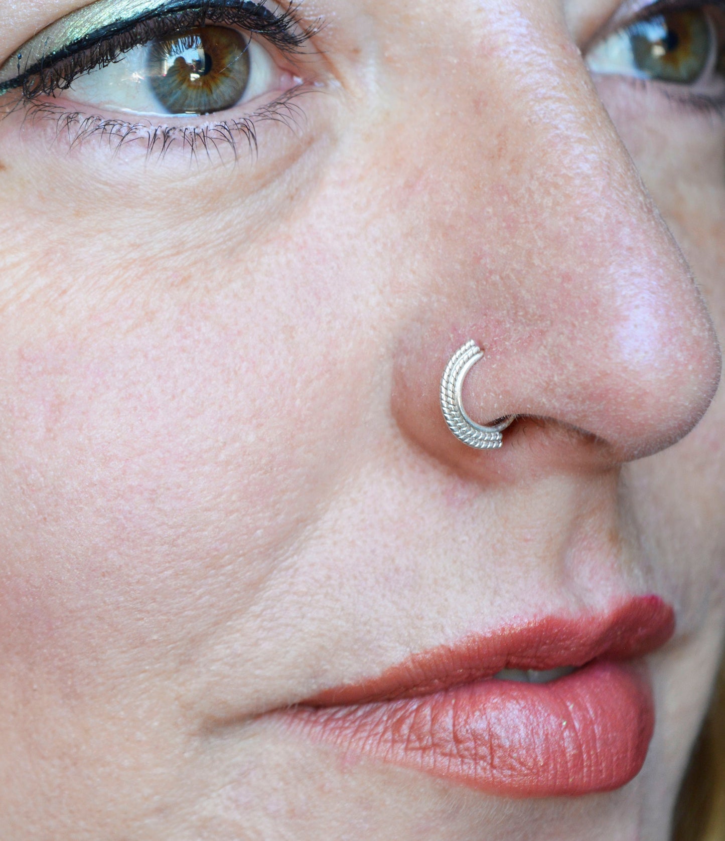 Tribal nose ring