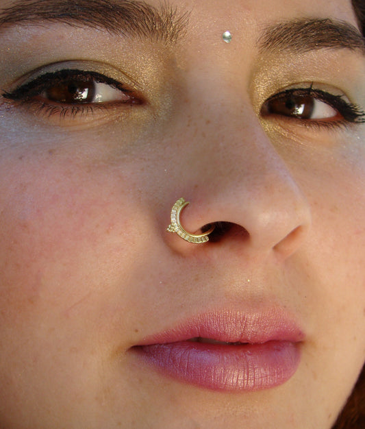 Saraswati- Tribal nose ring