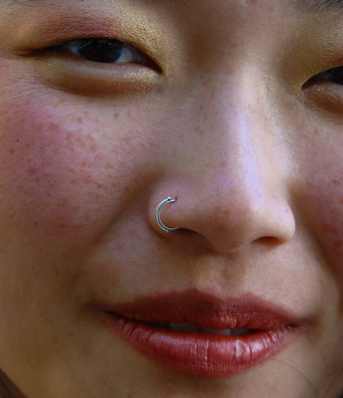 Delicate silver Nose Ring