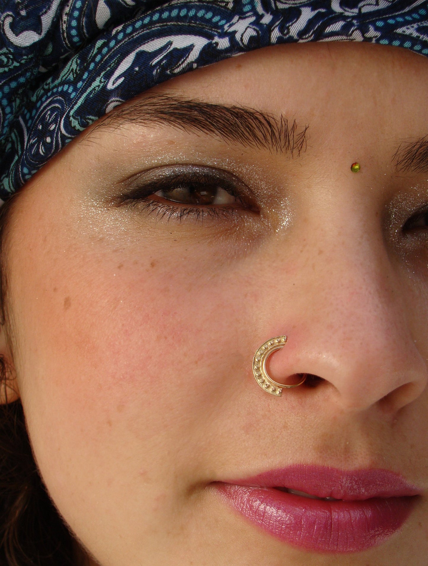 Persephone-tribal nose ring