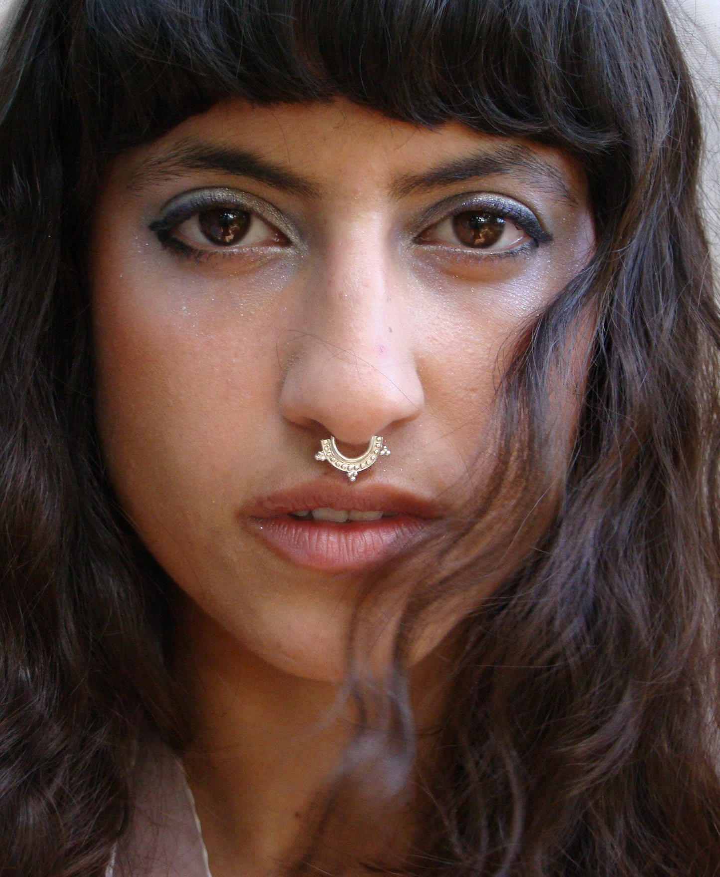 Nefertiti- silver septum