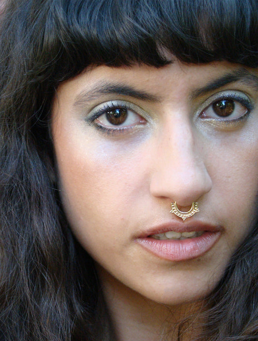 Nefertiti- tribal septum ring