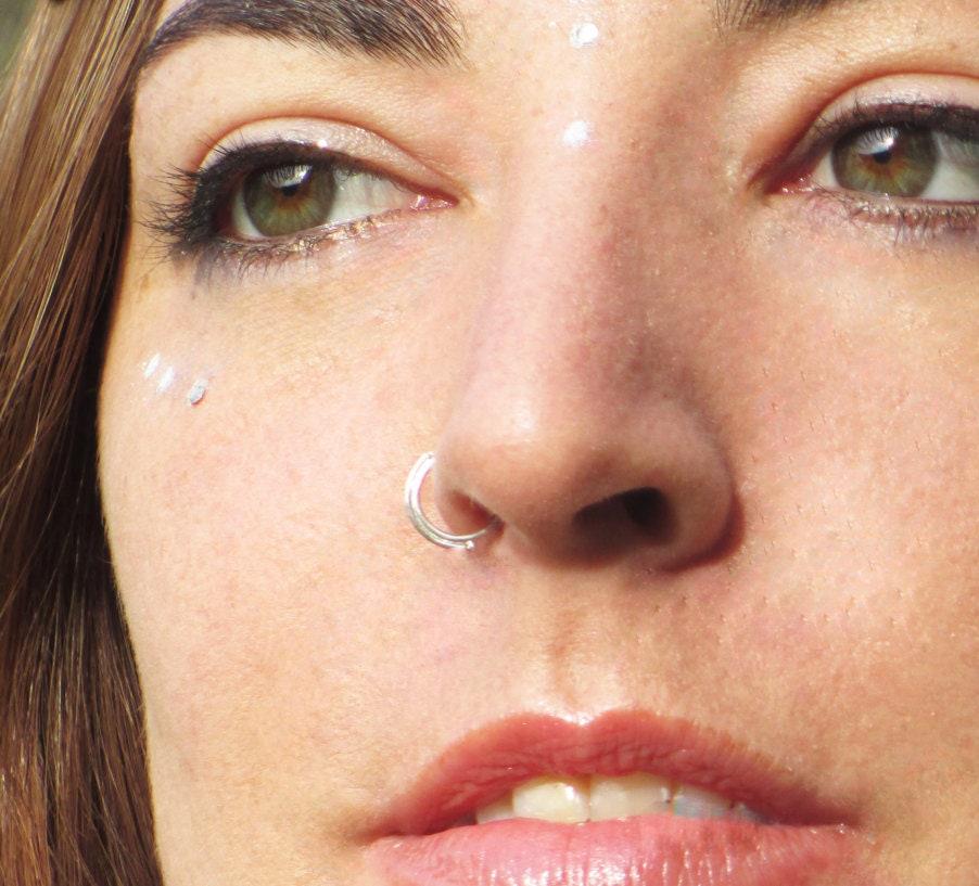 Delicate silver Nose Ring