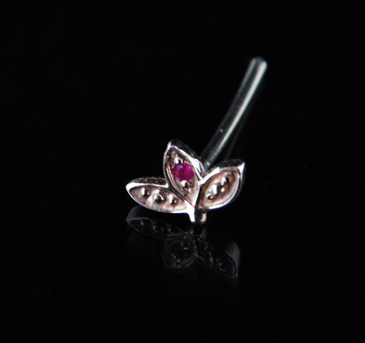 Ruby nose stud