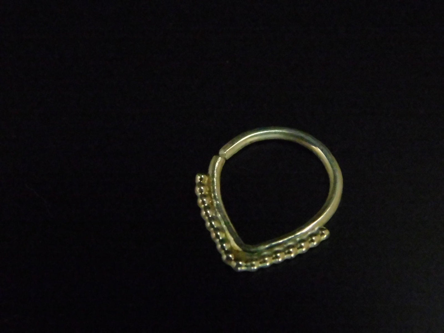 Indian septum - Sterling Silver nose jewelry