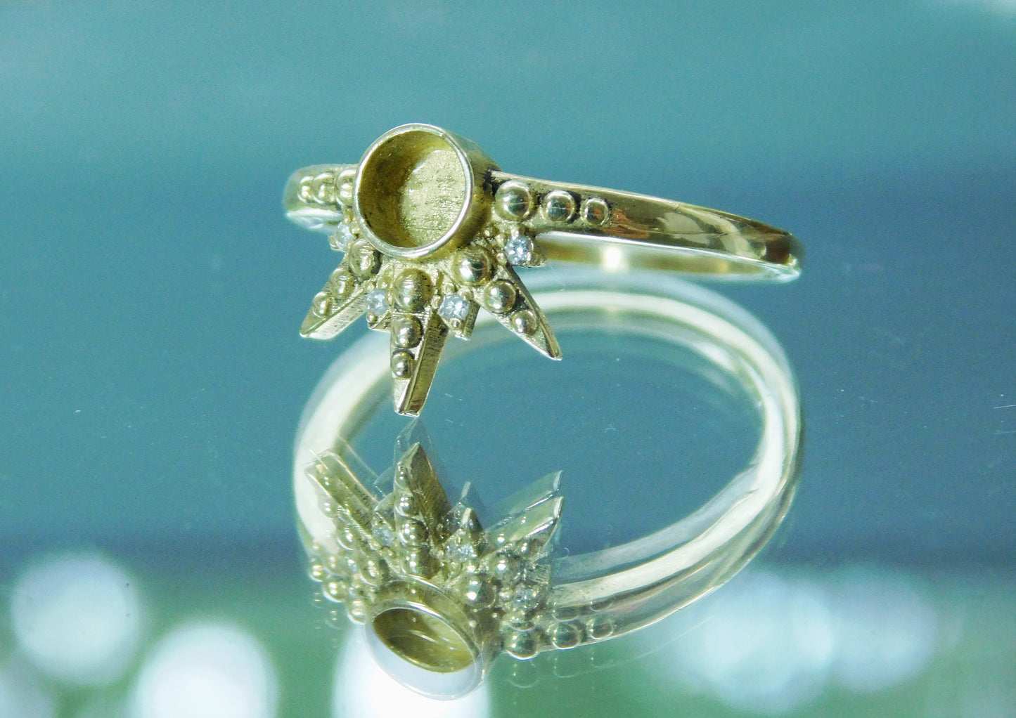 Gold Sun ring