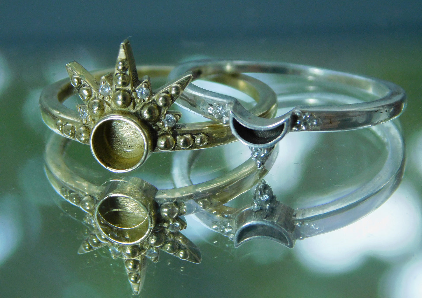 Gold Sun ring