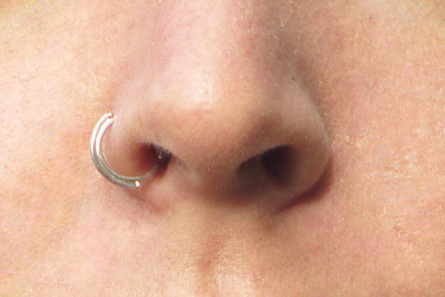 Delicate silver Nose Ring