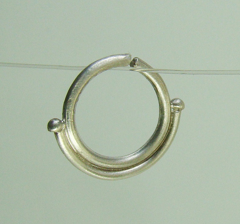 Delicate silver Nose Ring