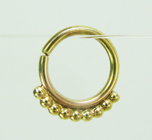 Indian septum ring