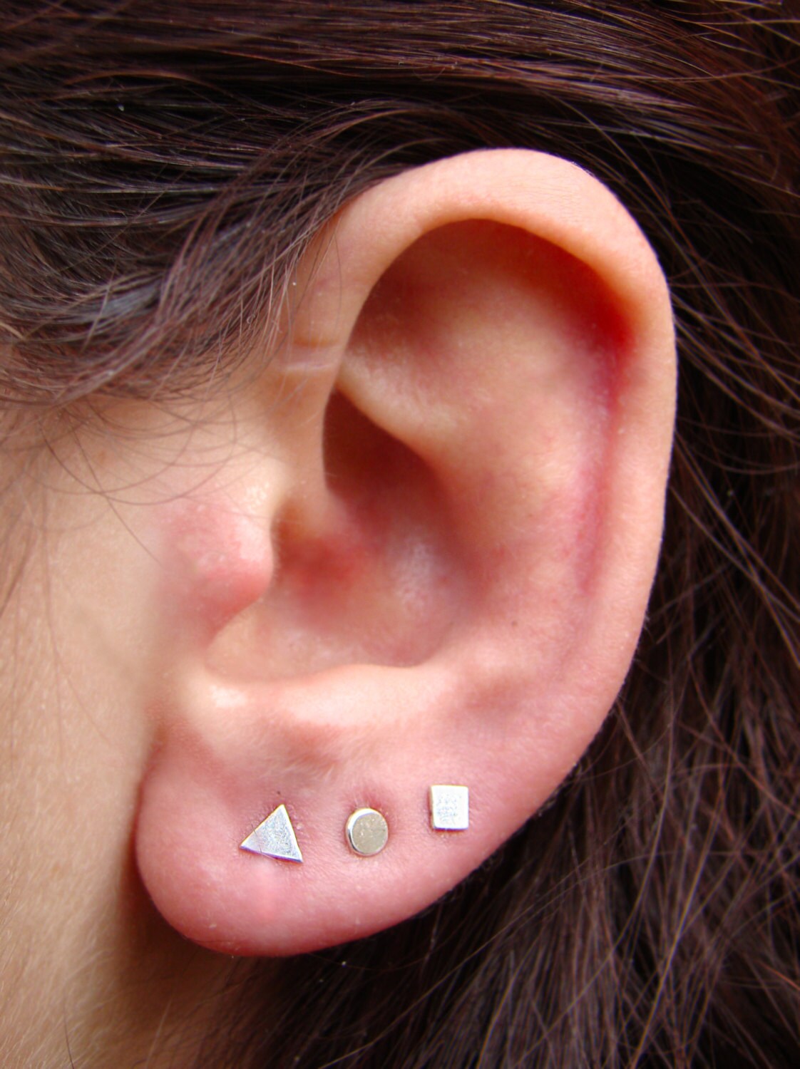 Triangle Cartilage earrings